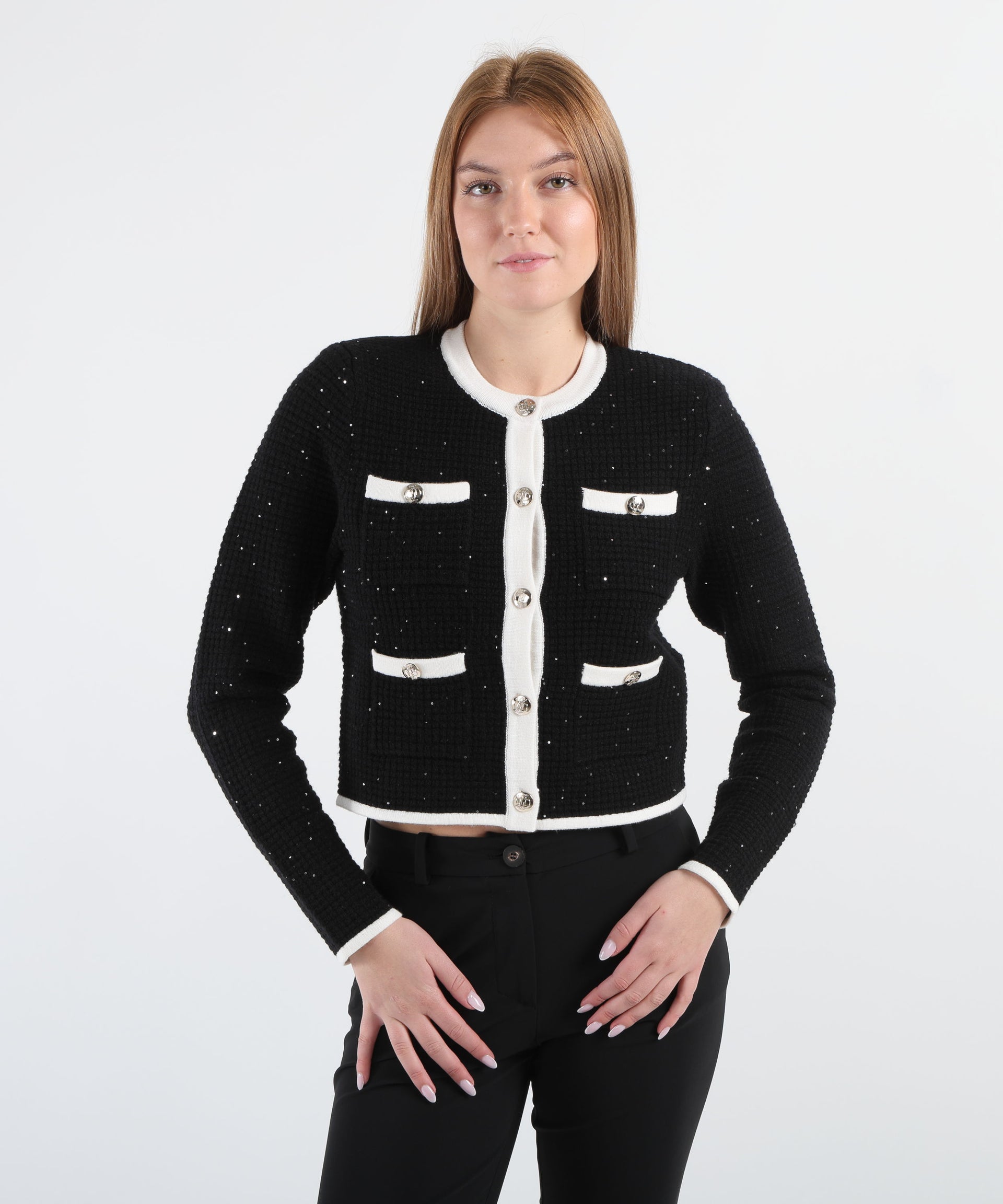 LIUJO BLACK Giacca in lurex®