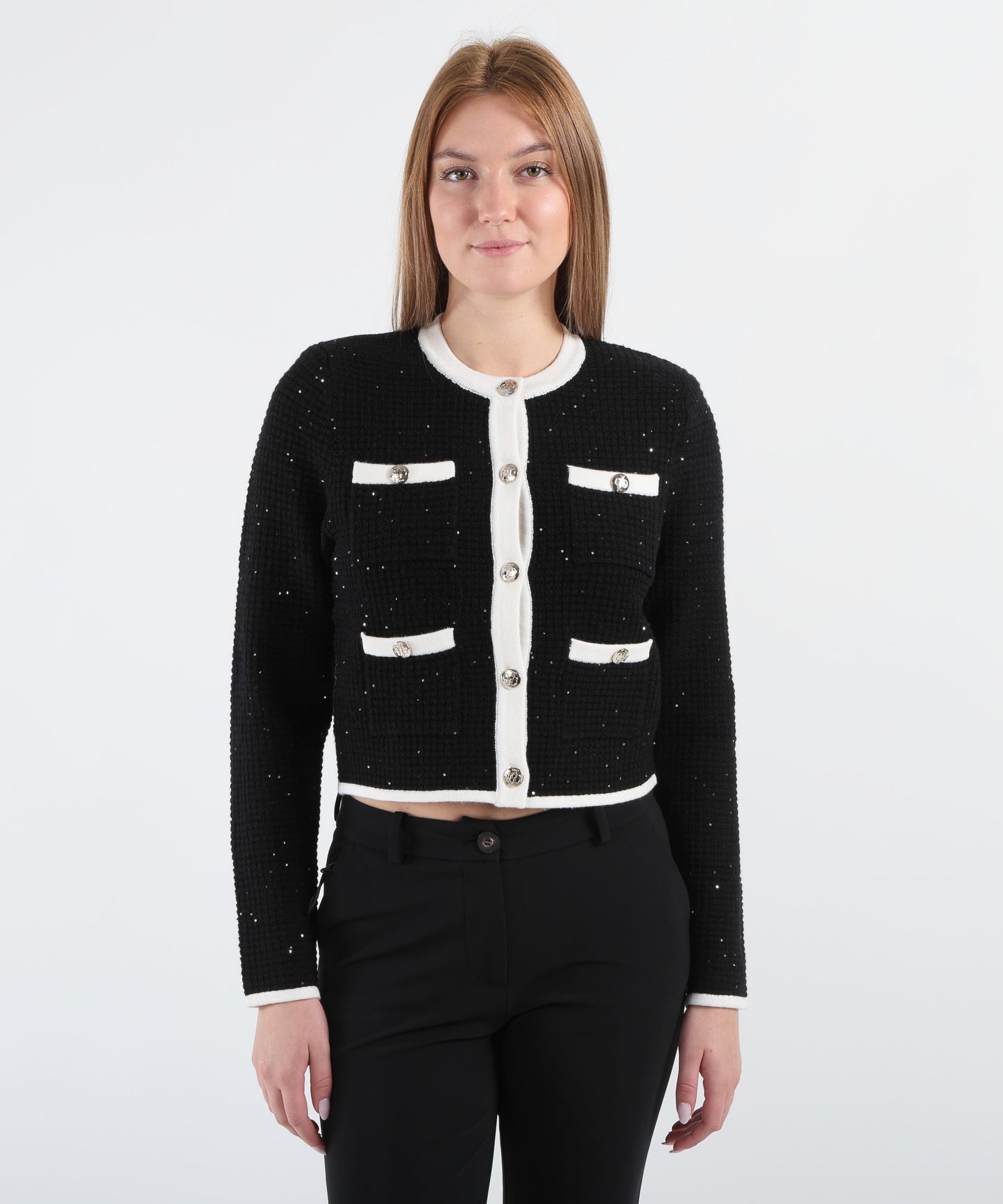 LIUJO BLACK Giacca in lurex®