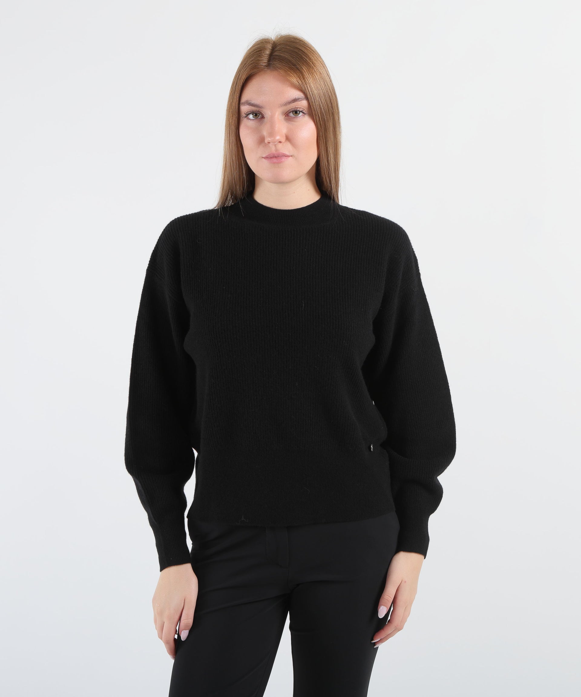 LIUJO BLACK Maglia in lana e cashmere