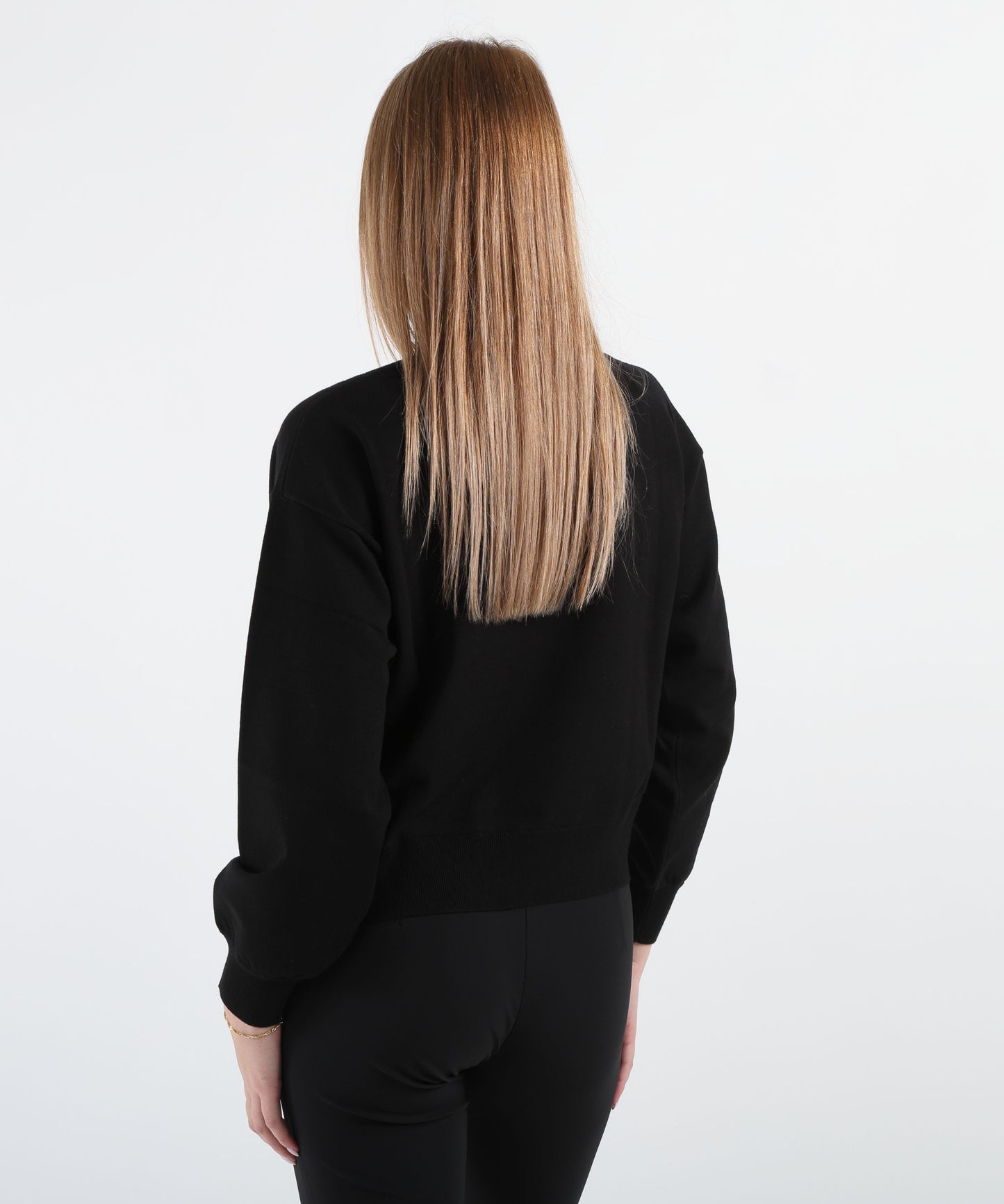 LIUJO BLACK Maglia con strass