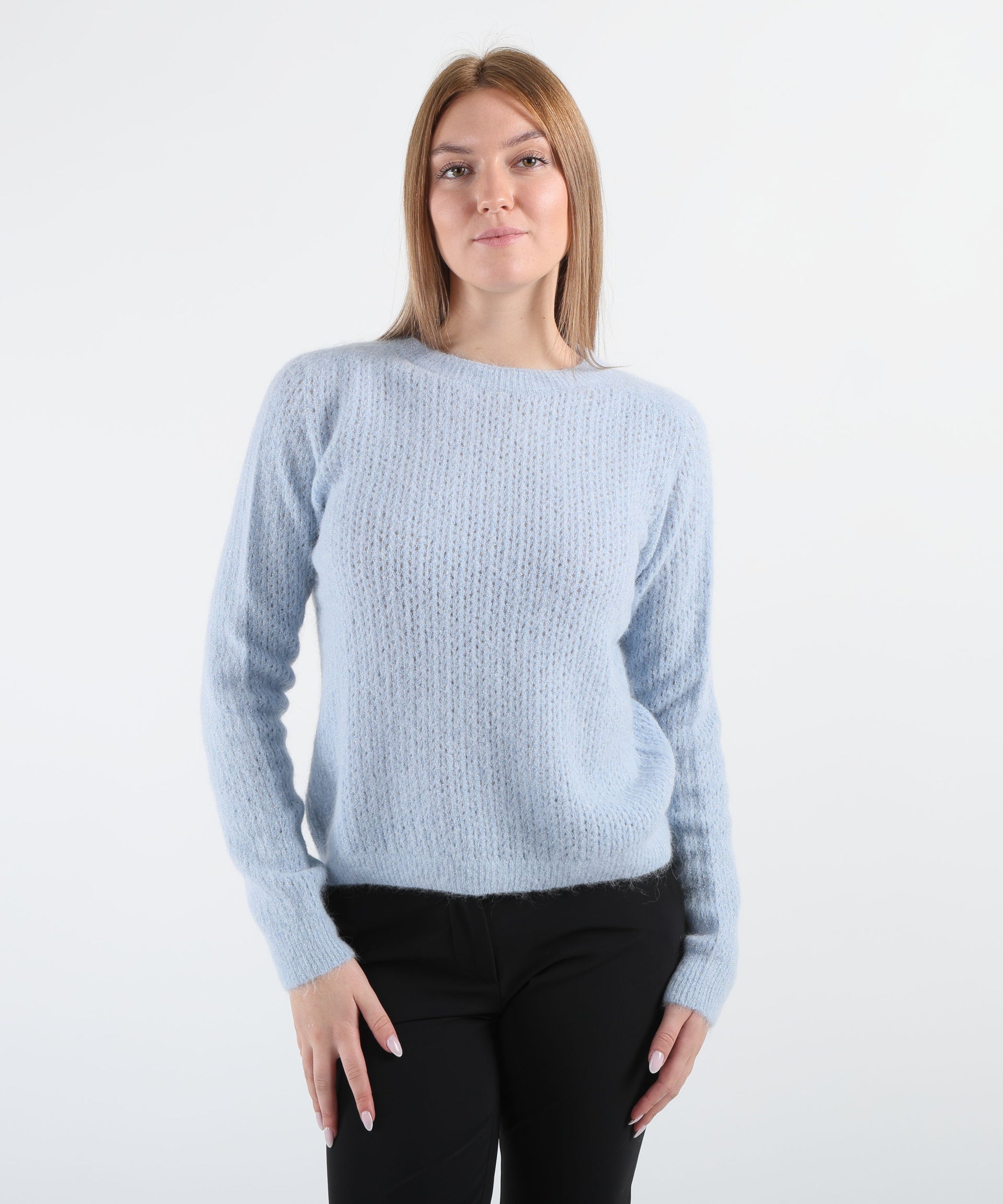 LIUJO BLACK Pullover misto lana