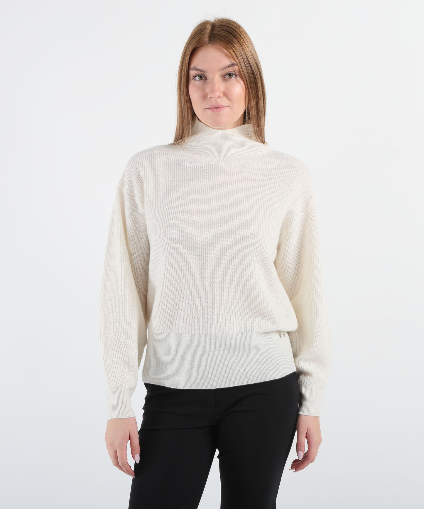 LIUJO BLACK Maglione in lana e cashmere