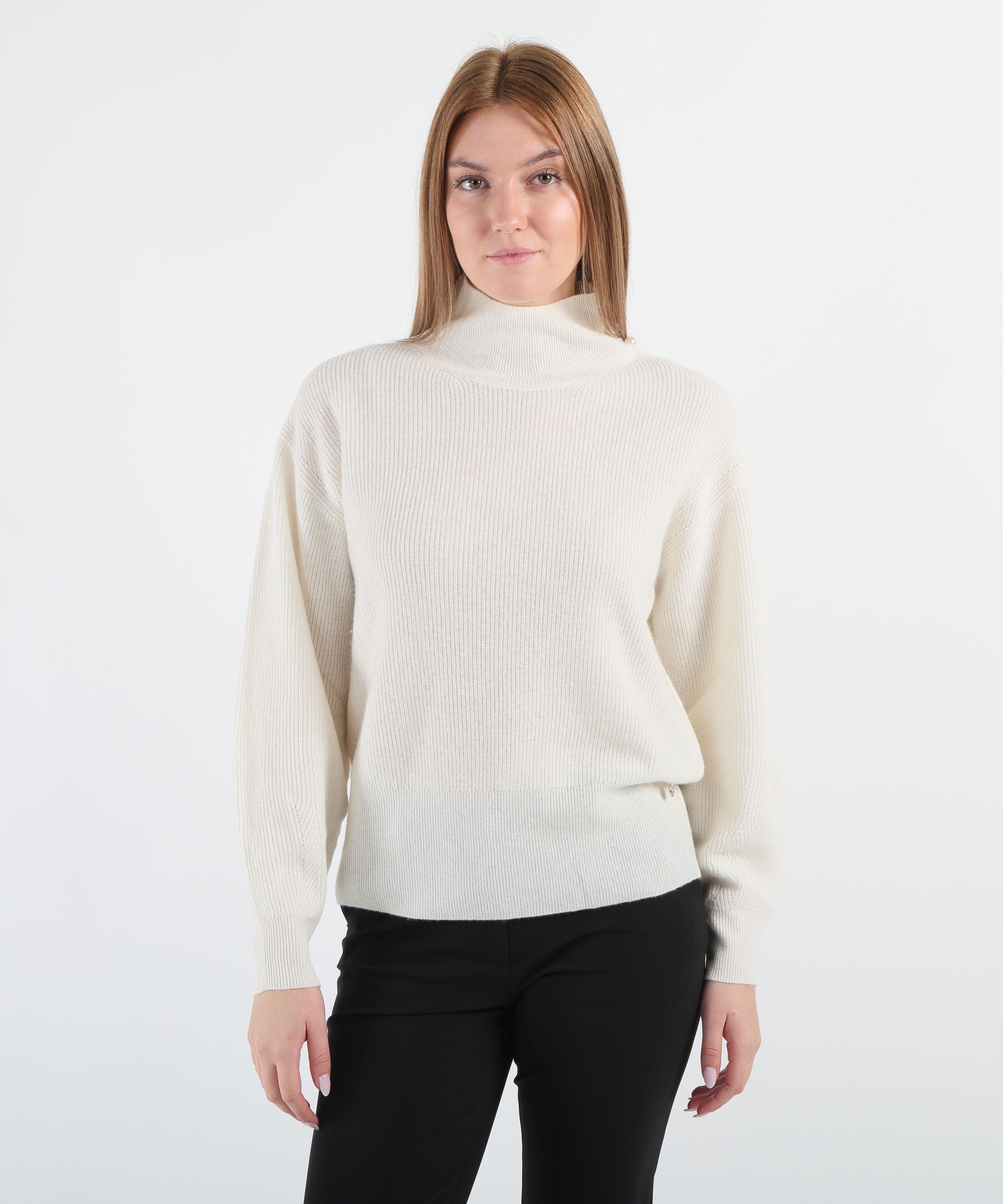 LIUJO BLACK Maglione in lana e cashmere