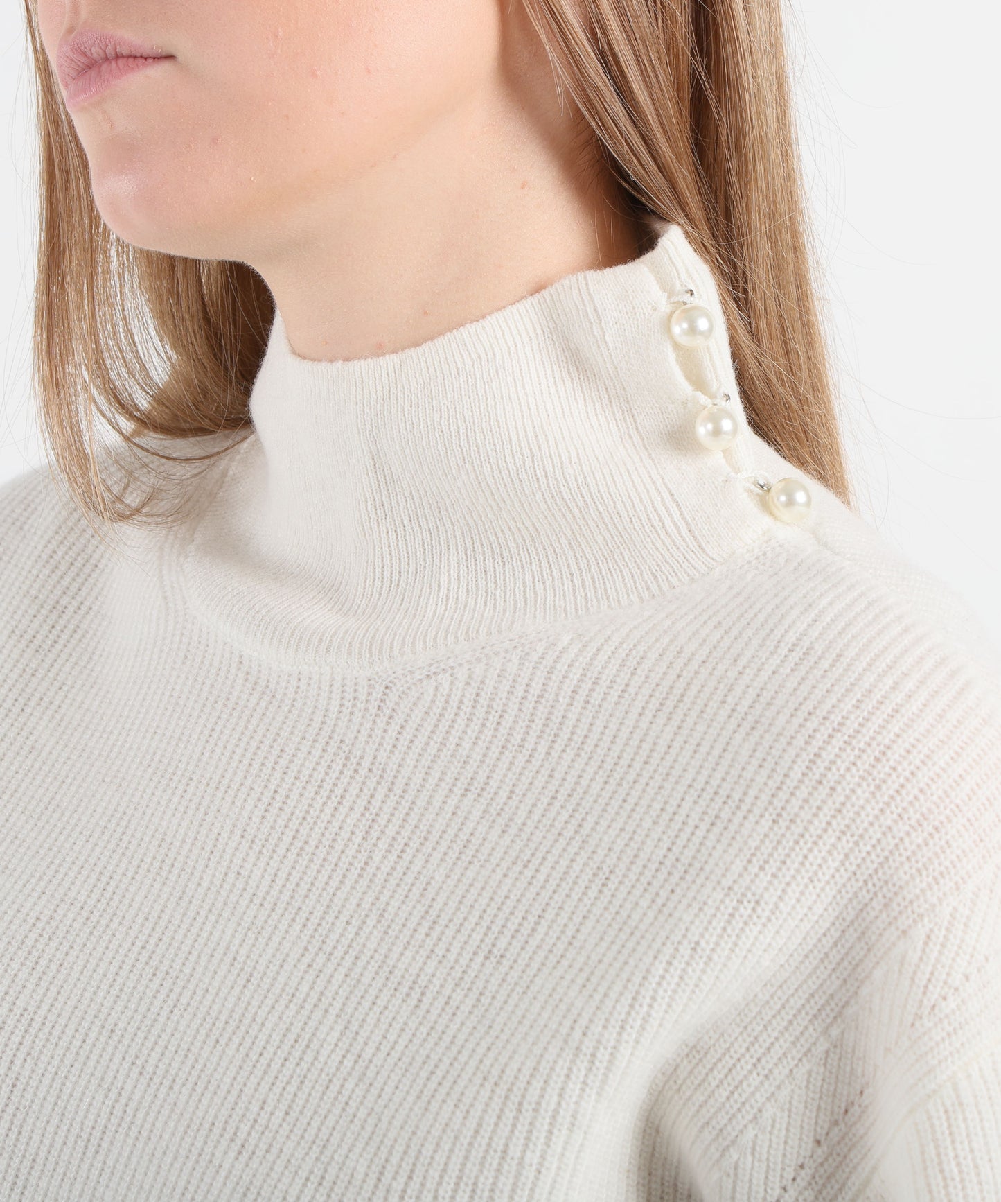 LIUJO BLACK Maglione in lana e cashmere