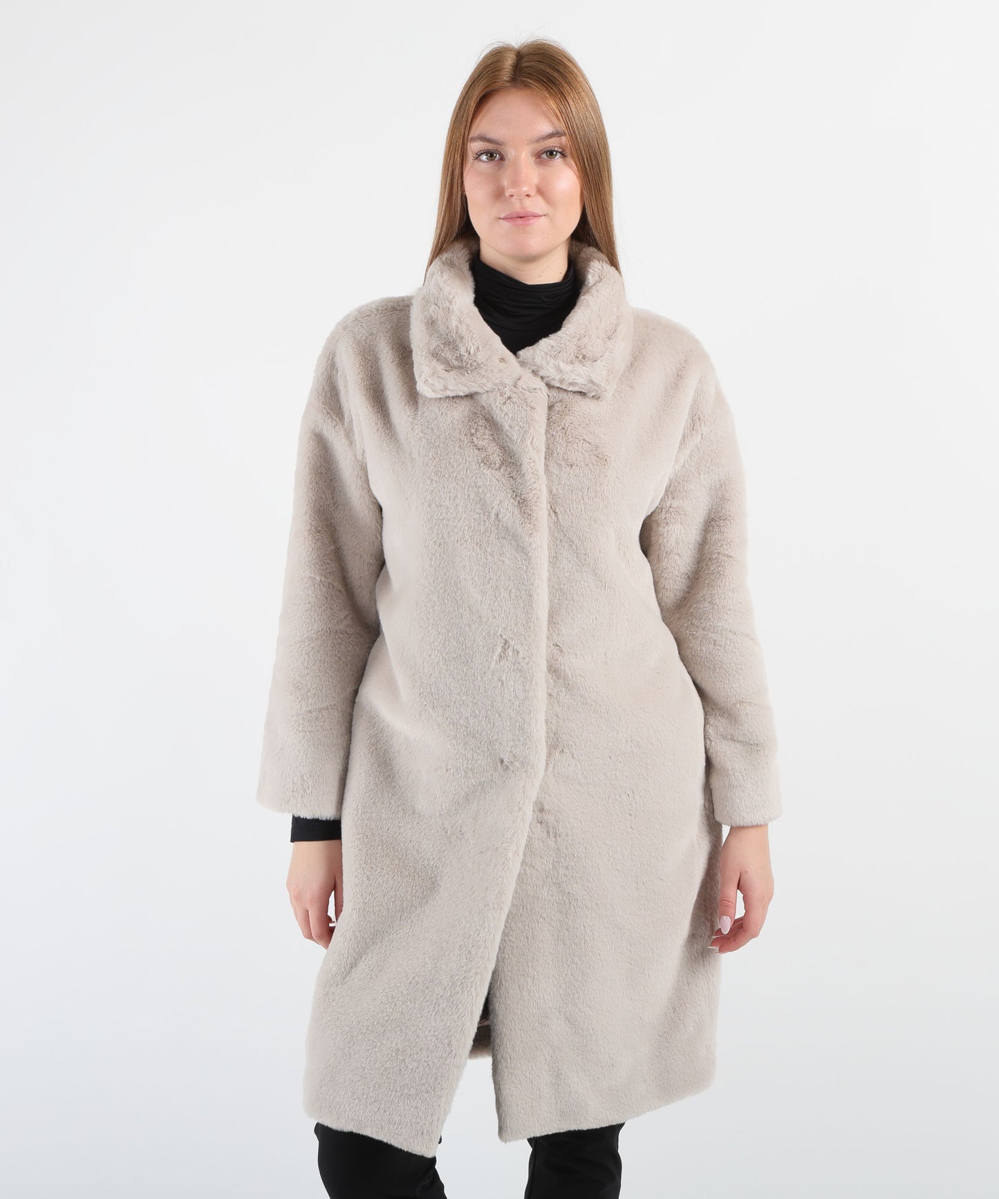 HERNO faux fur coat