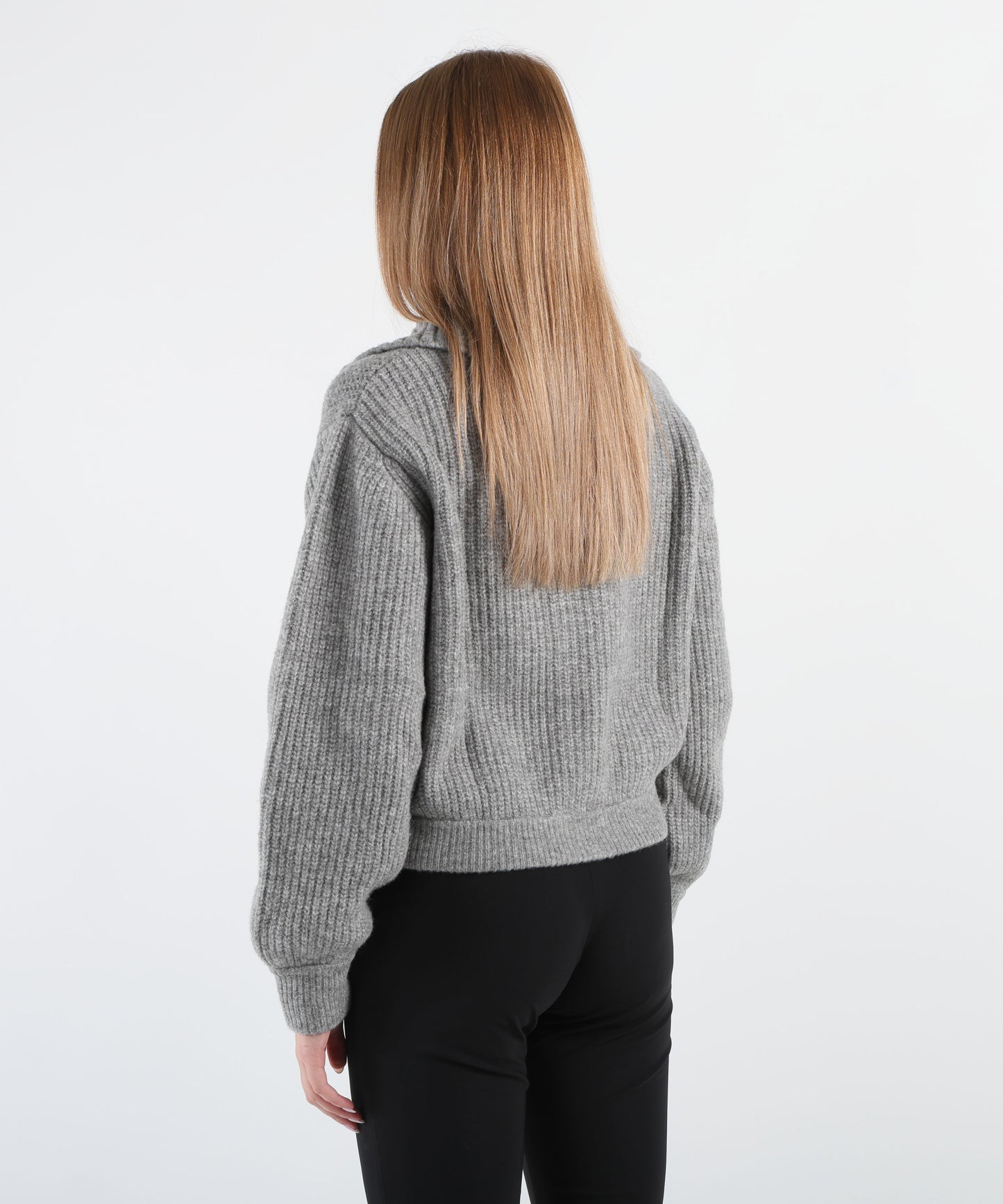 LIUJO BLACK Cardigan in misto lana