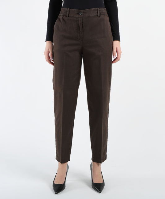 SEVENTY Elastic-waist trousers