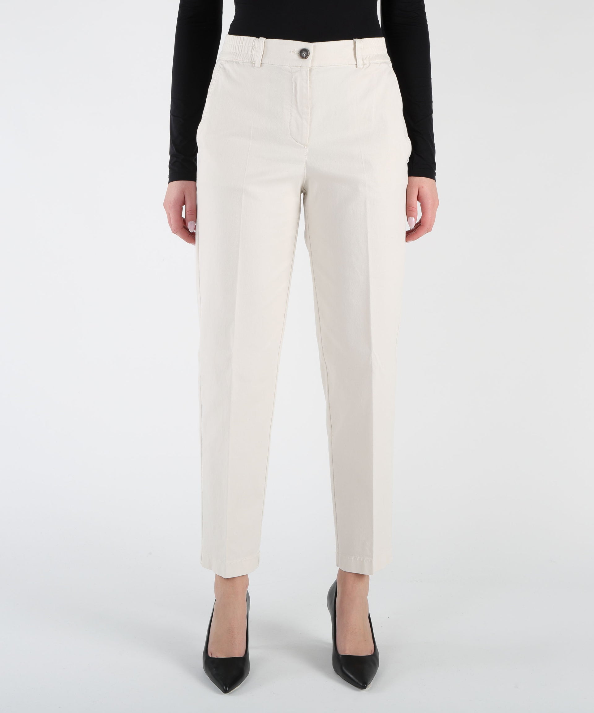 SEVENTY Pantaloni con vita elasticizzata