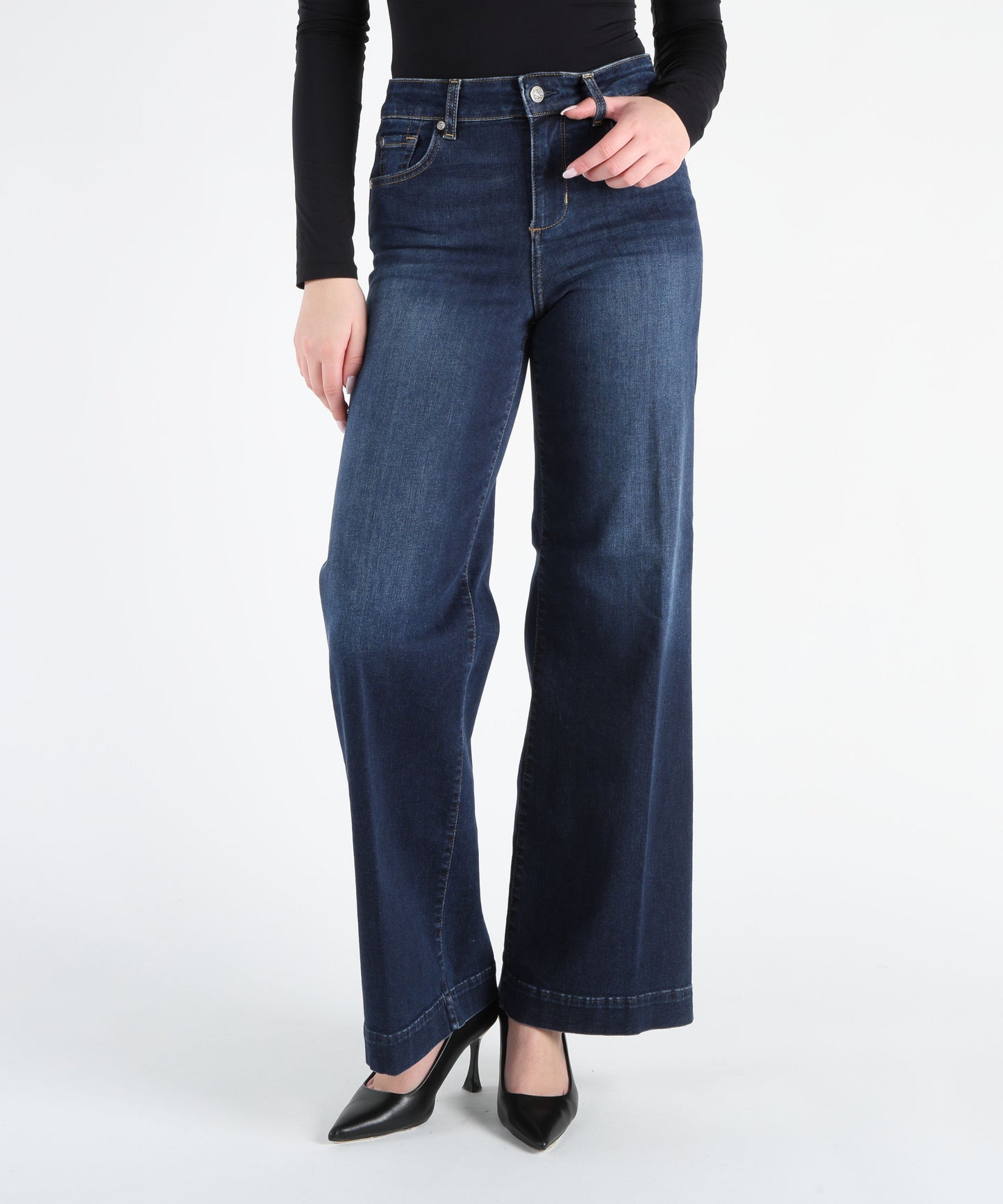 LIUJO denim Flare jeans