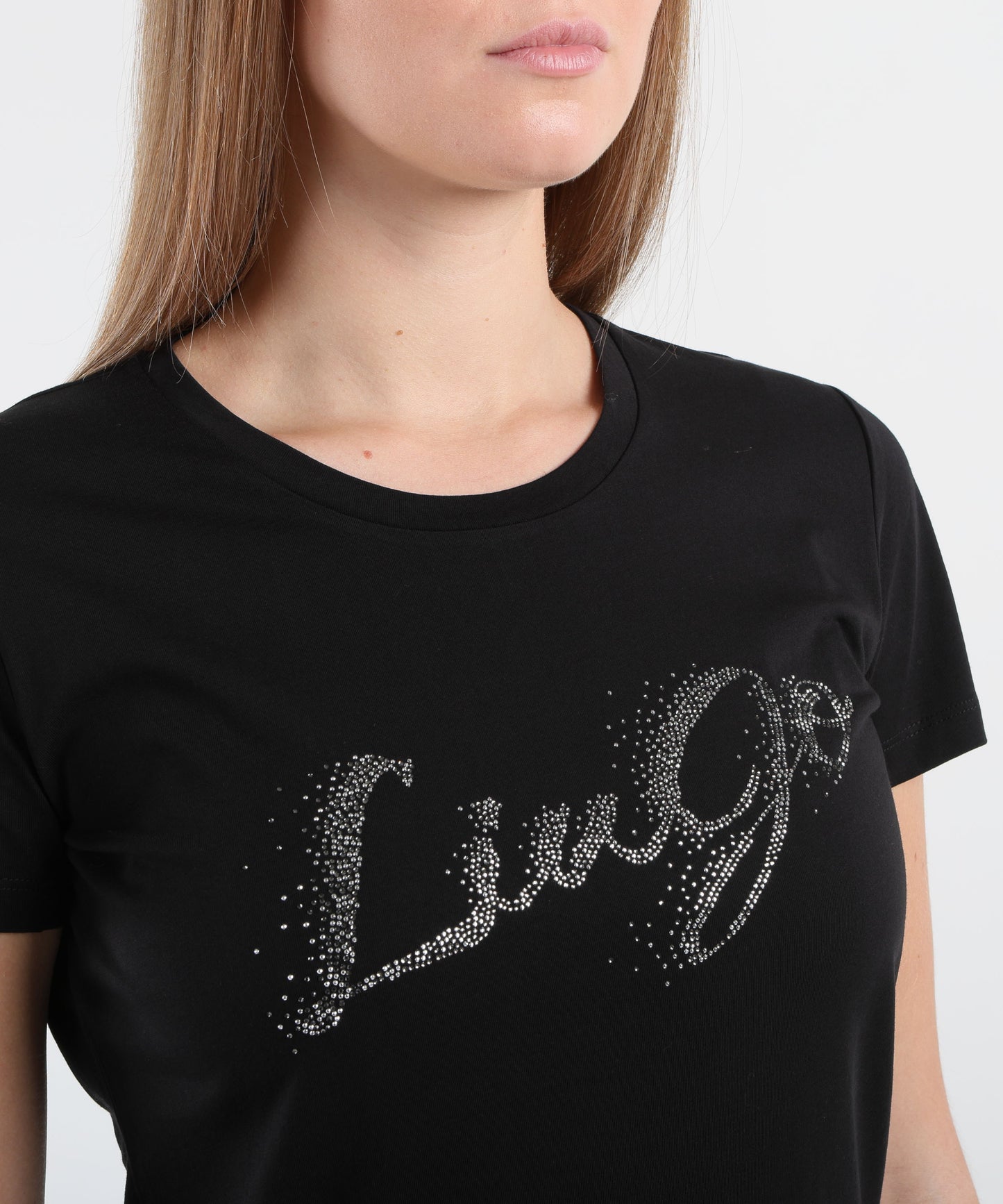 LIUJO denim t-shirt liujo better