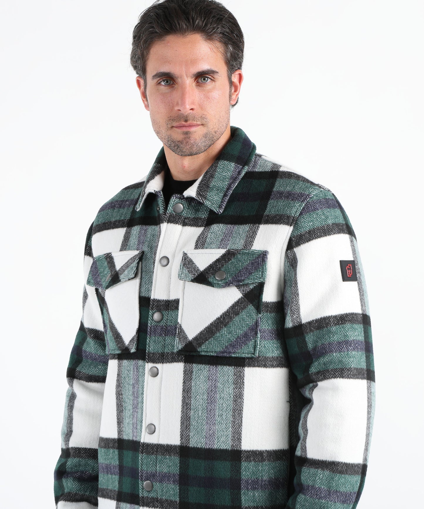 LIUJO Field jacket tartan