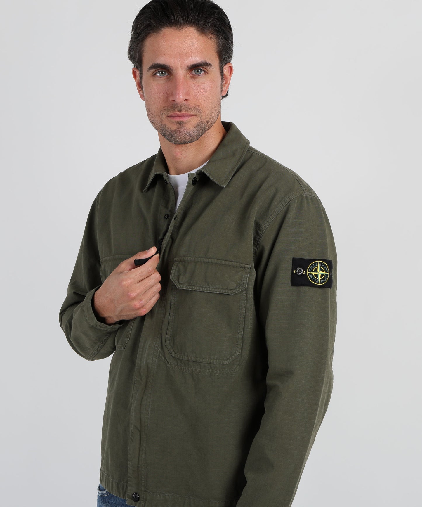 STONE ISLAND Giacca camicia