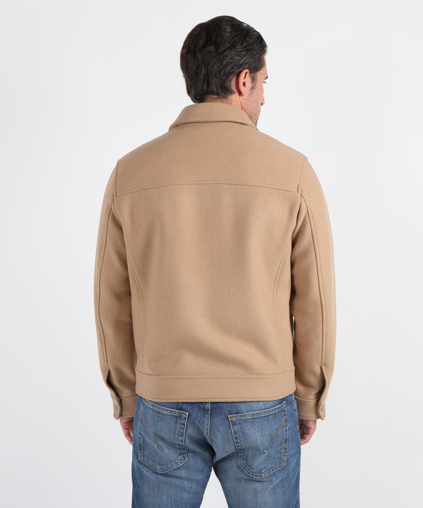 MANUEL RITZ Giacca camicia con zip