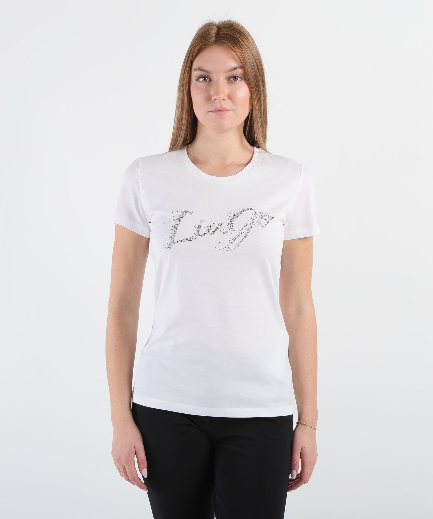 LIUJO denim t-shirt liujo better