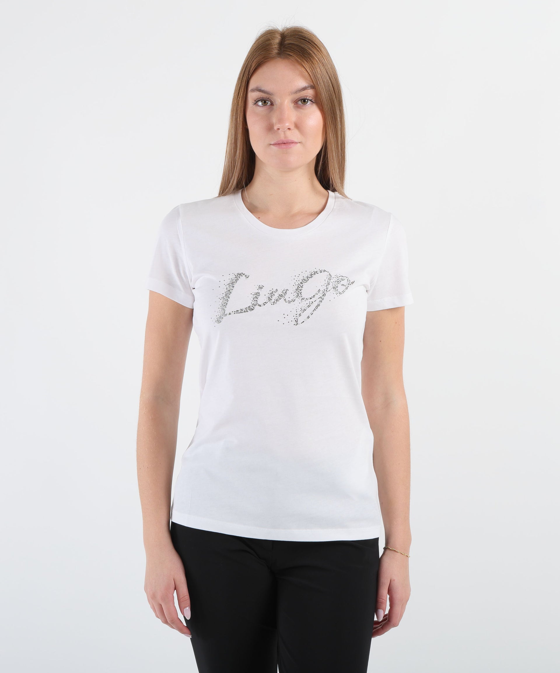 LIUJO denim t-shirt liujo better