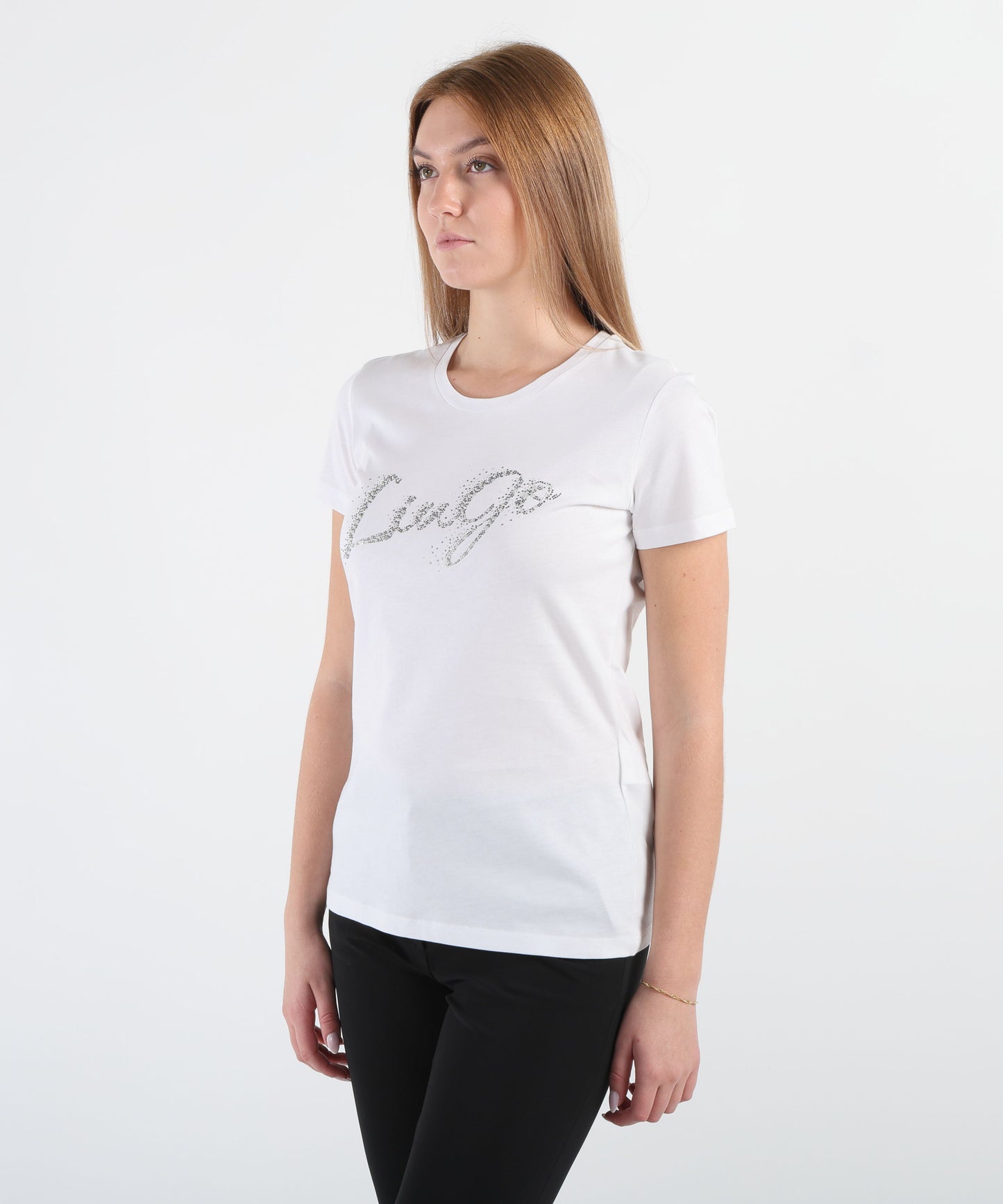 LIUJO denim t-shirt liujo better