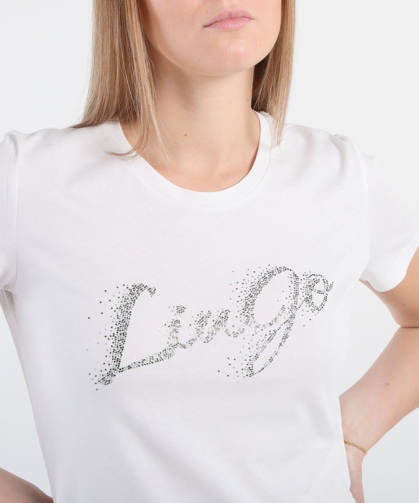 LIUJO denim t-shirt liujo better