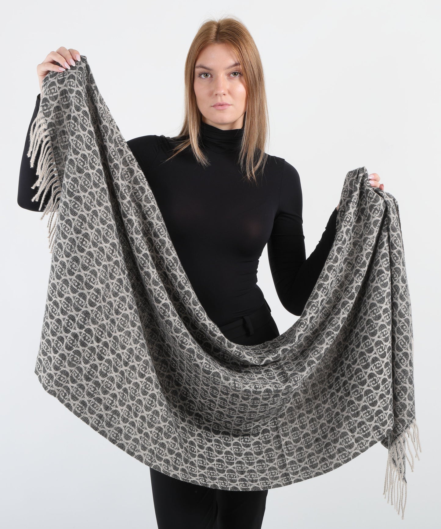 LIUJO SOFT Stola con logo monogram