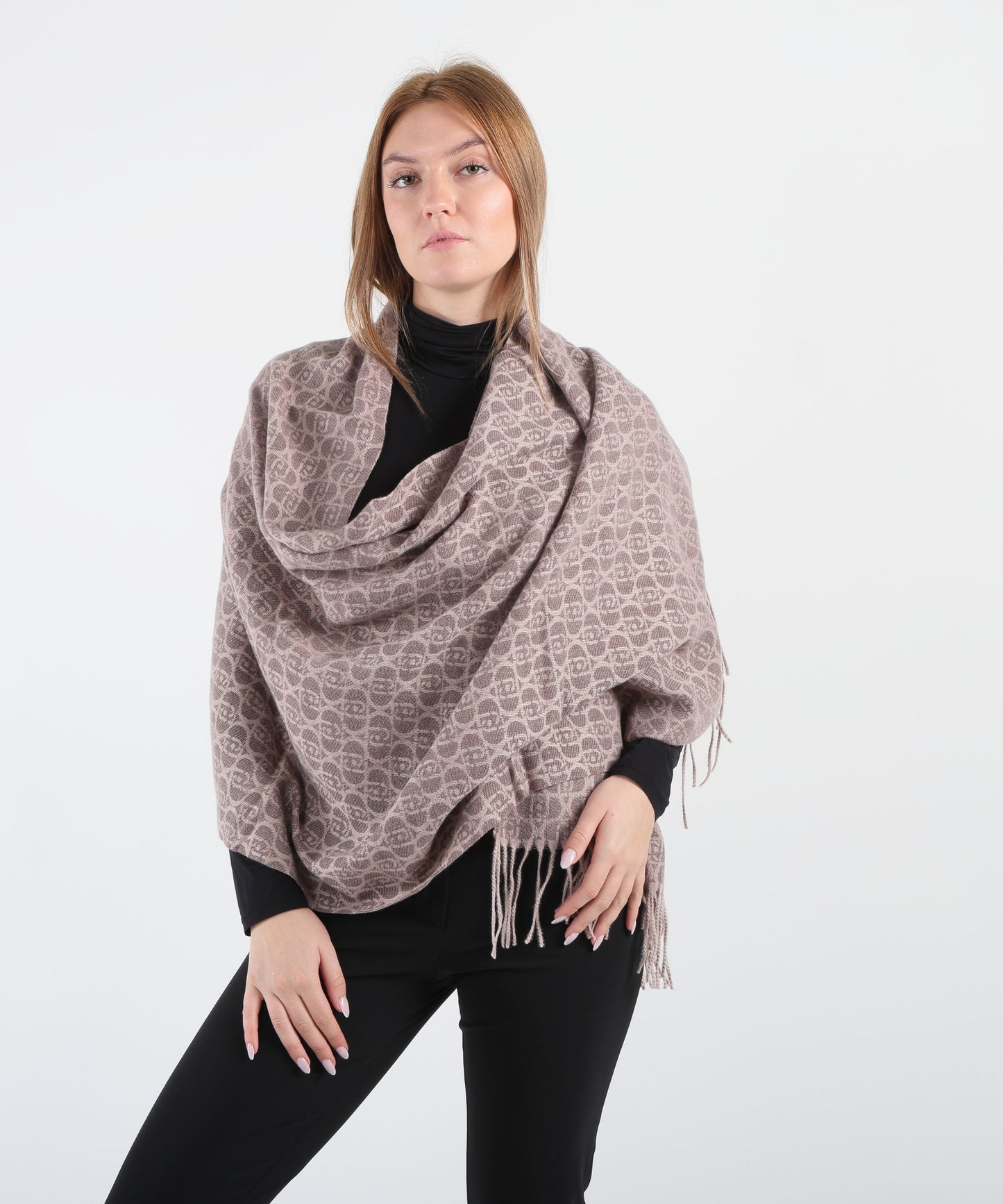 LIUJO SOFT Stola con logo monogram