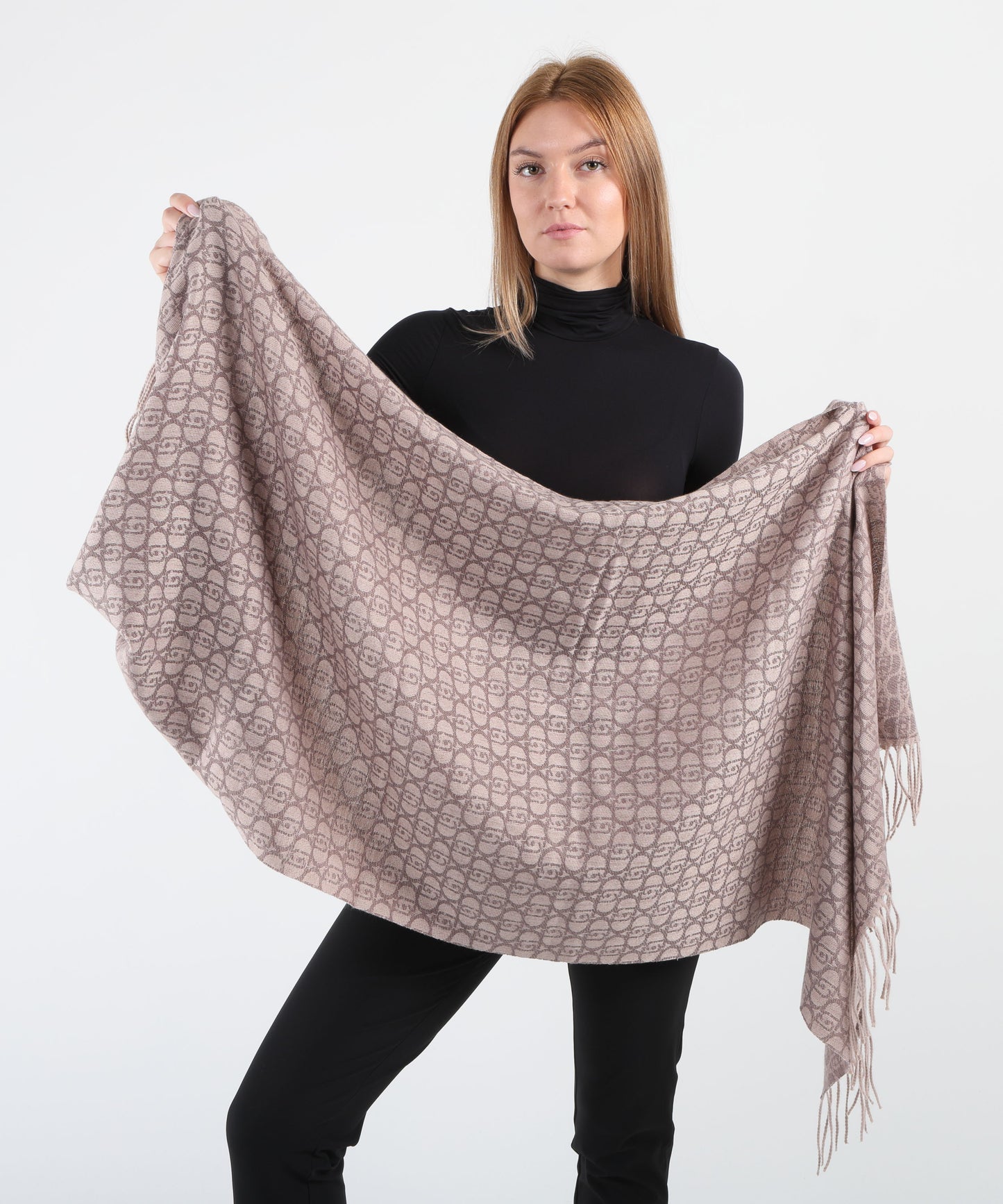 LIUJO SOFT Stola con logo monogram