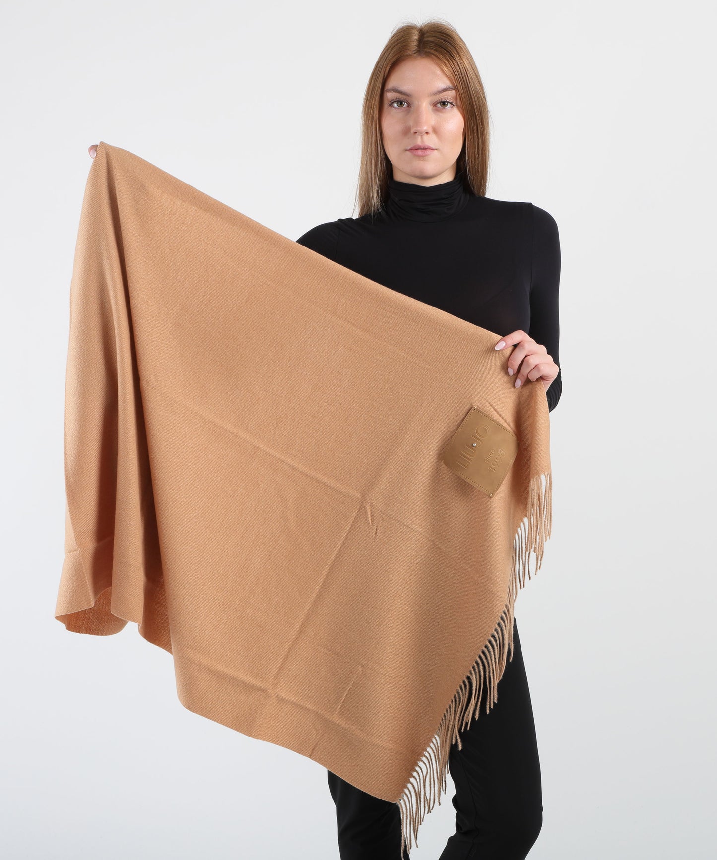 LIUJO SOFT Sciarpa con frange