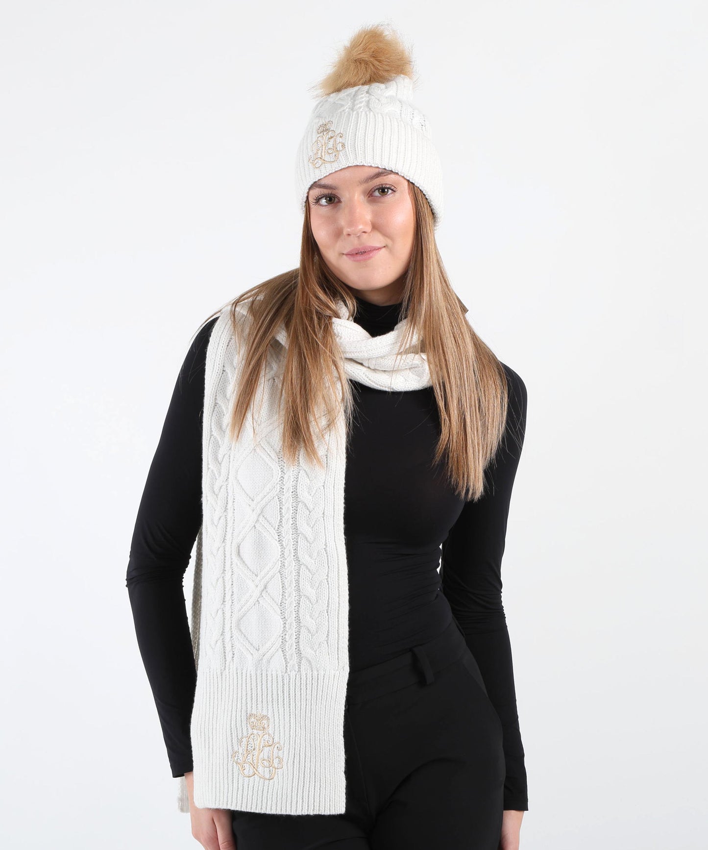 LAUREN RALPH LAUREN Sciarpa con logo