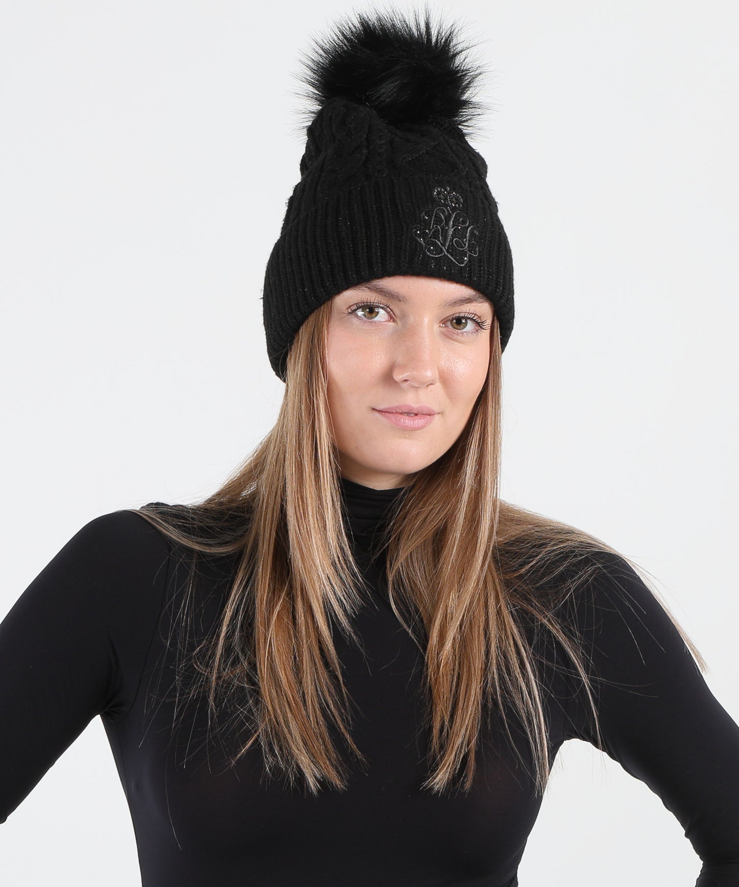 LAUREN RALPH LAUREN Cappello con pompon