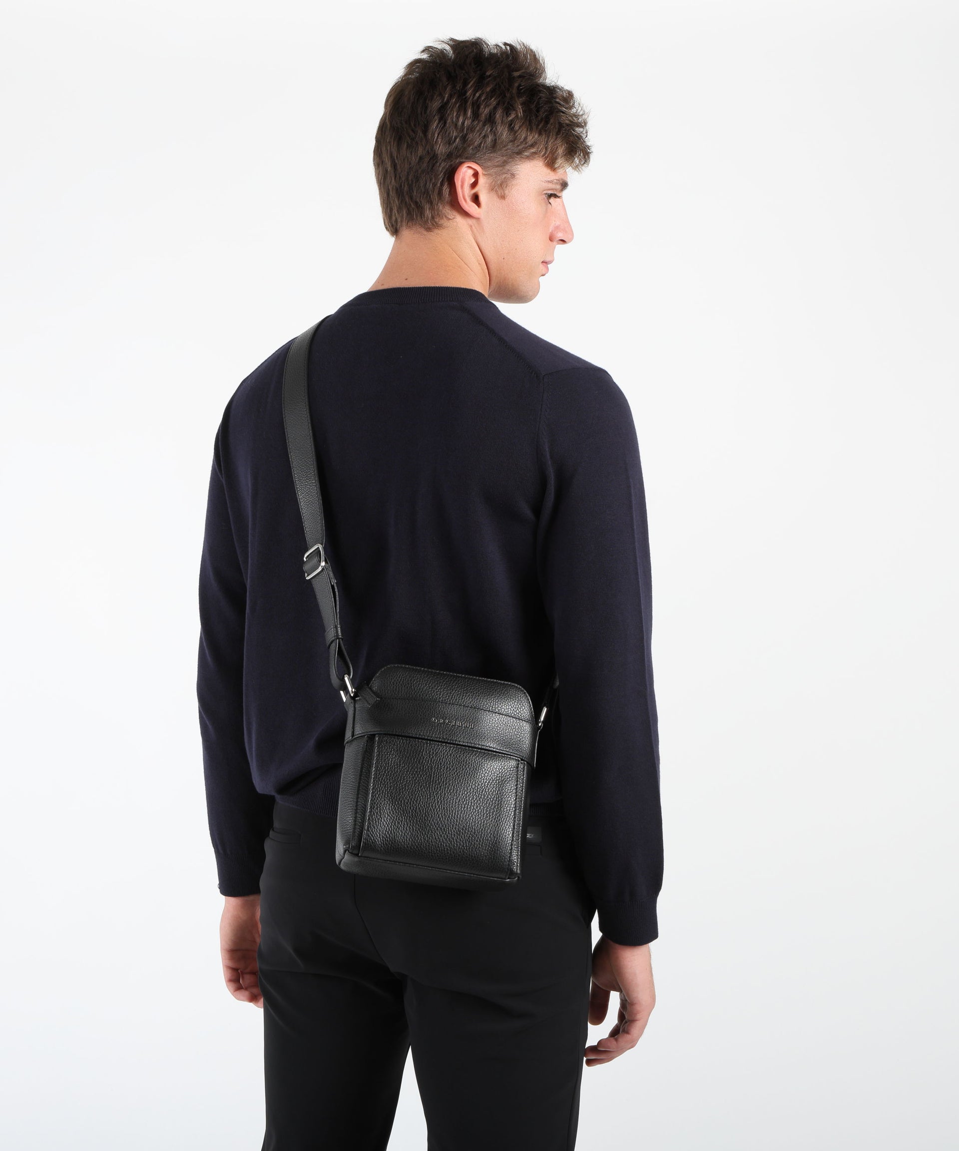 ORCIANI Borsa messenger Chevrette in pelle