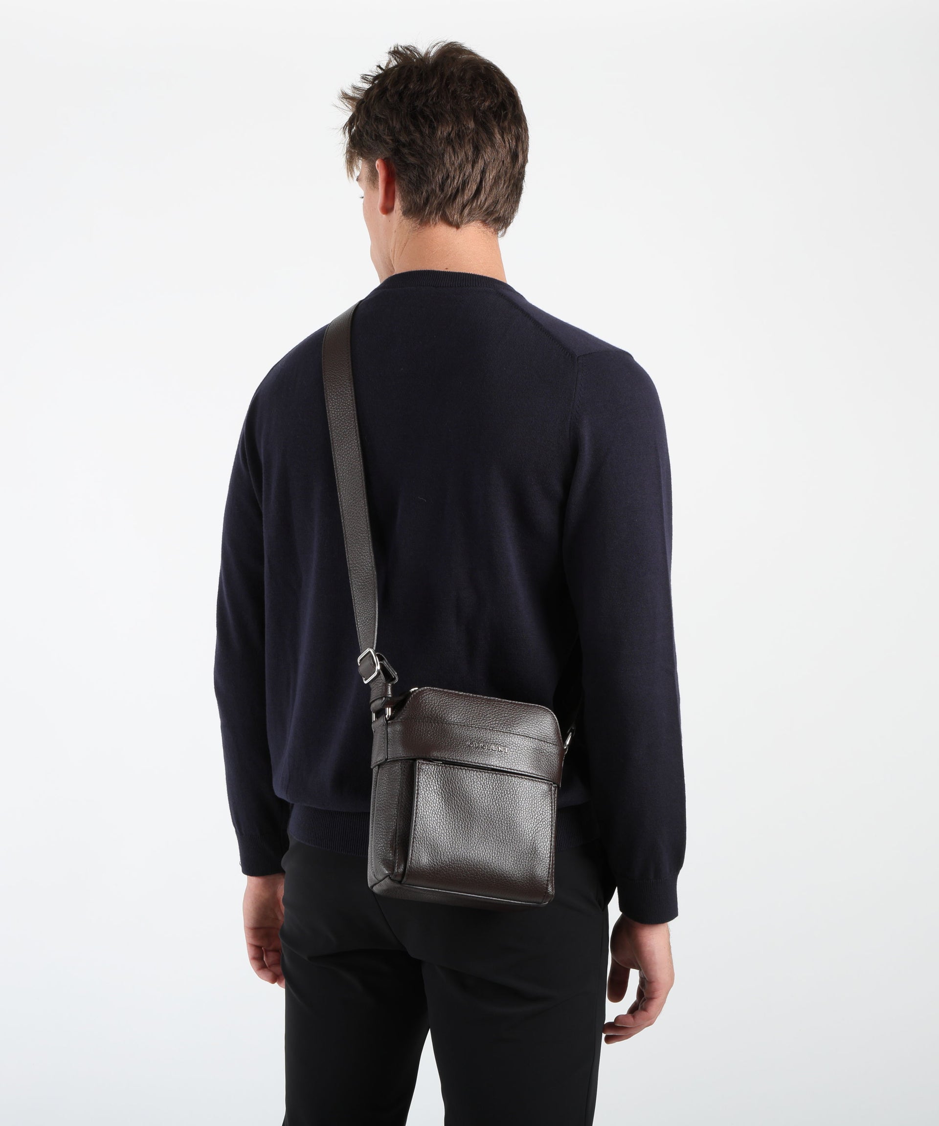 ORCIANI Borsa messenger Chevrette in pelle