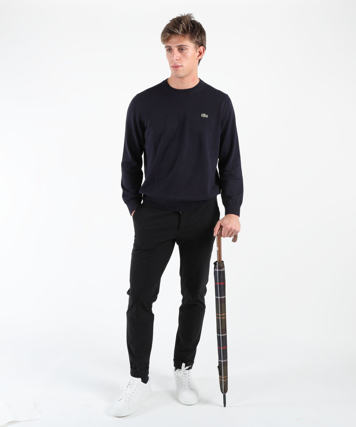 BARBOUR tartan walker umbrella