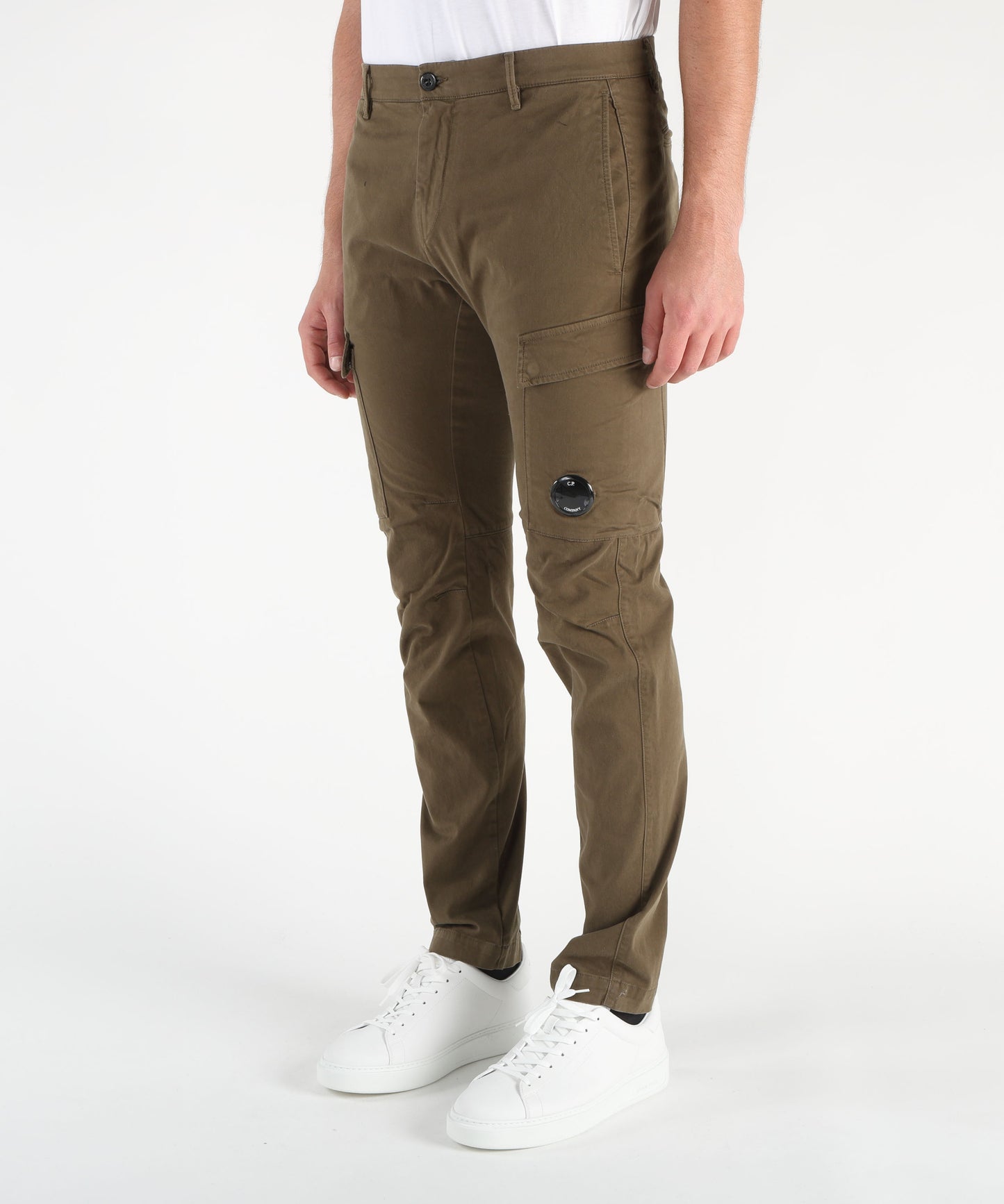 C.P. COMPANY Pantalone cargo elasticizzato