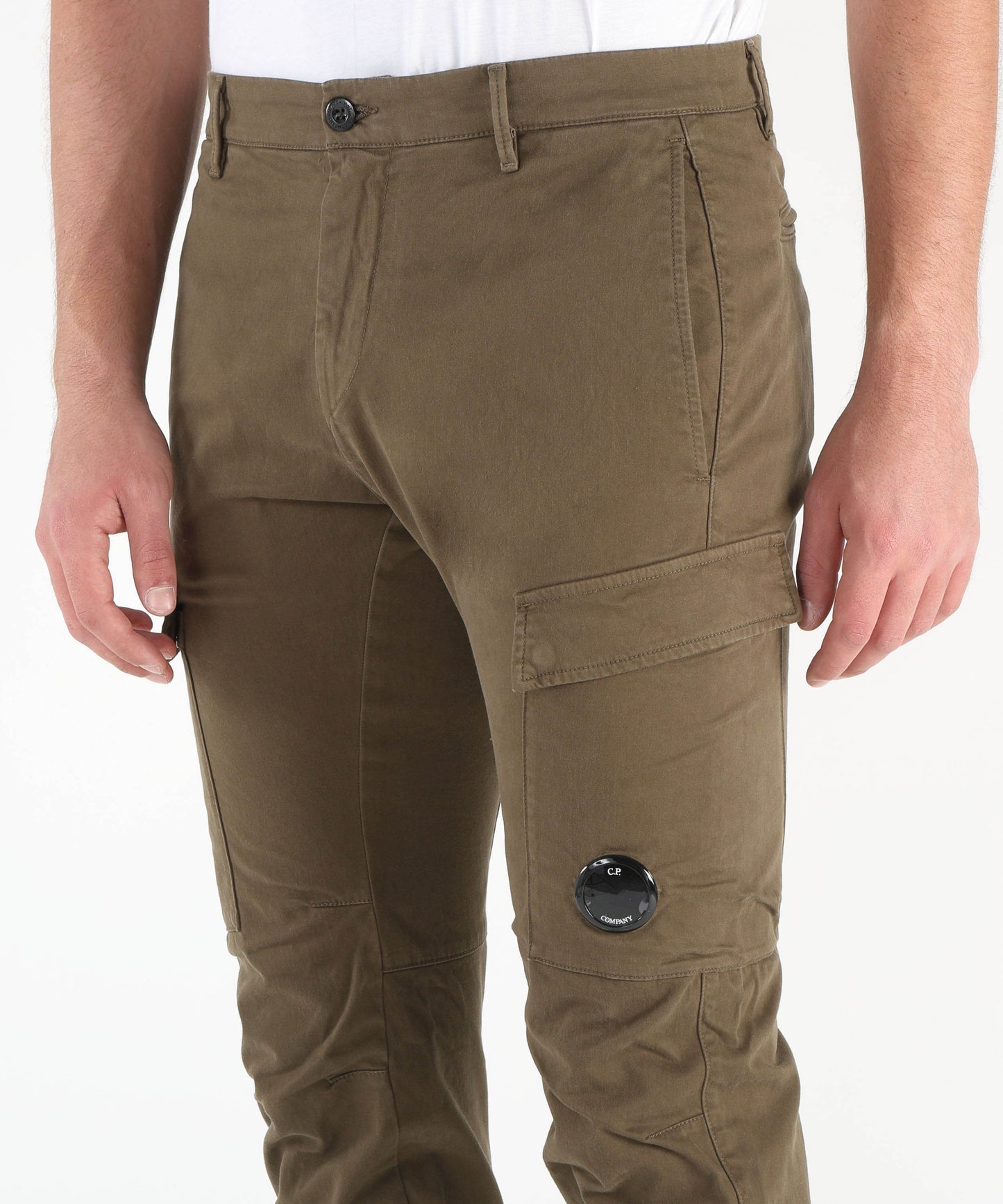 C.P. COMPANY Pantalone cargo elasticizzato