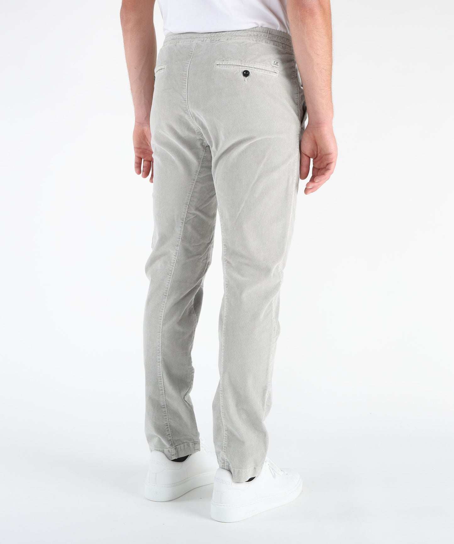 C.P. COMPANY Pantaloni cargo con lente in velluto a coste