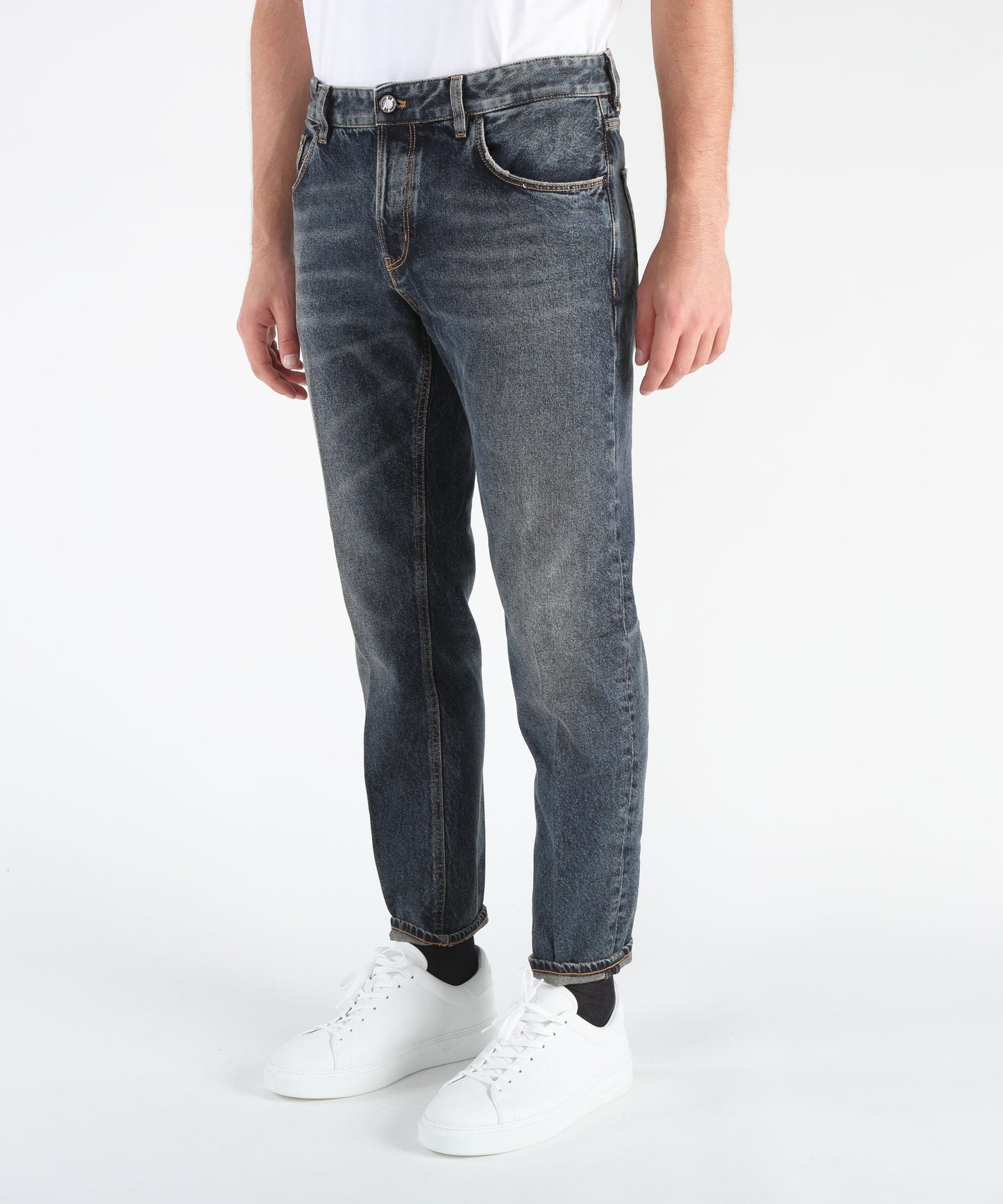 PT01 Reggae pure cotton denim jeans