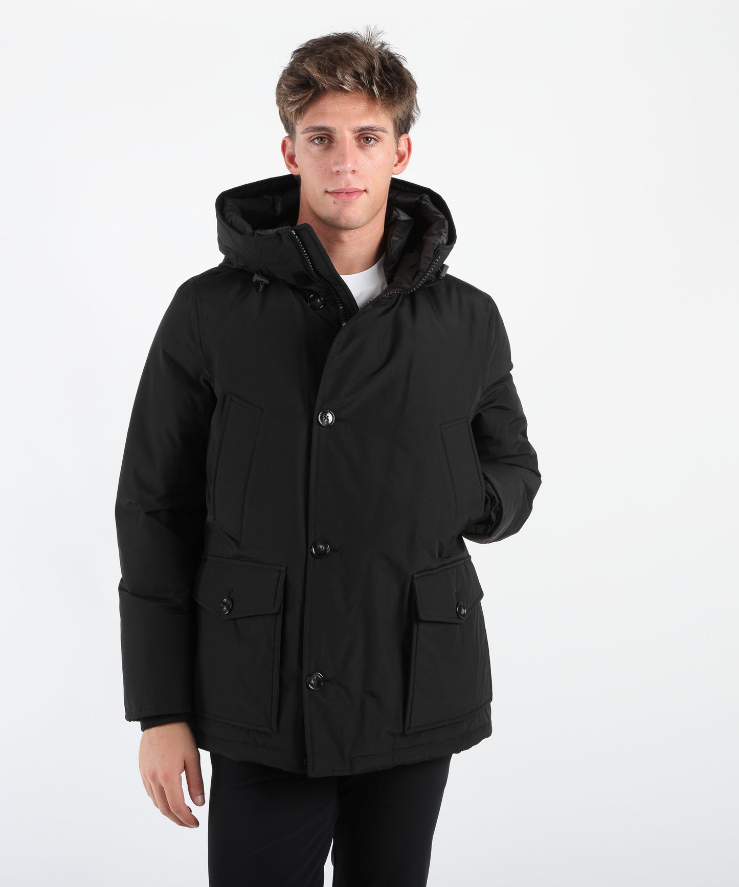 WOOLRICH Arctic Anorak in Ramar Cloth