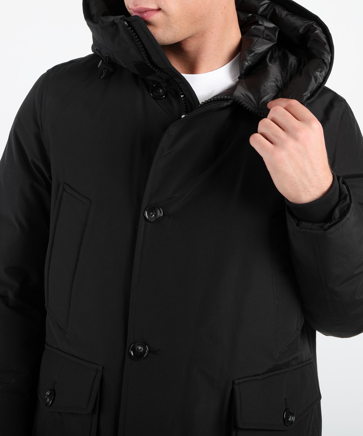 WOOLRICH Arctic Anorak in Ramar Cloth
