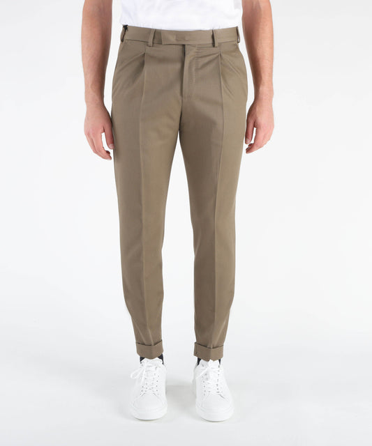 PT01 Pantalone classico in lana rebel