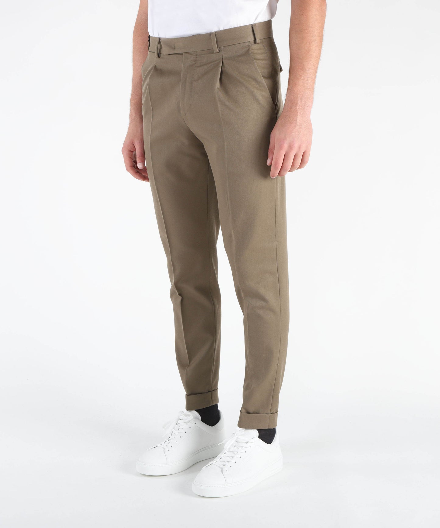 PT01 Pantalone classico in lana rebel