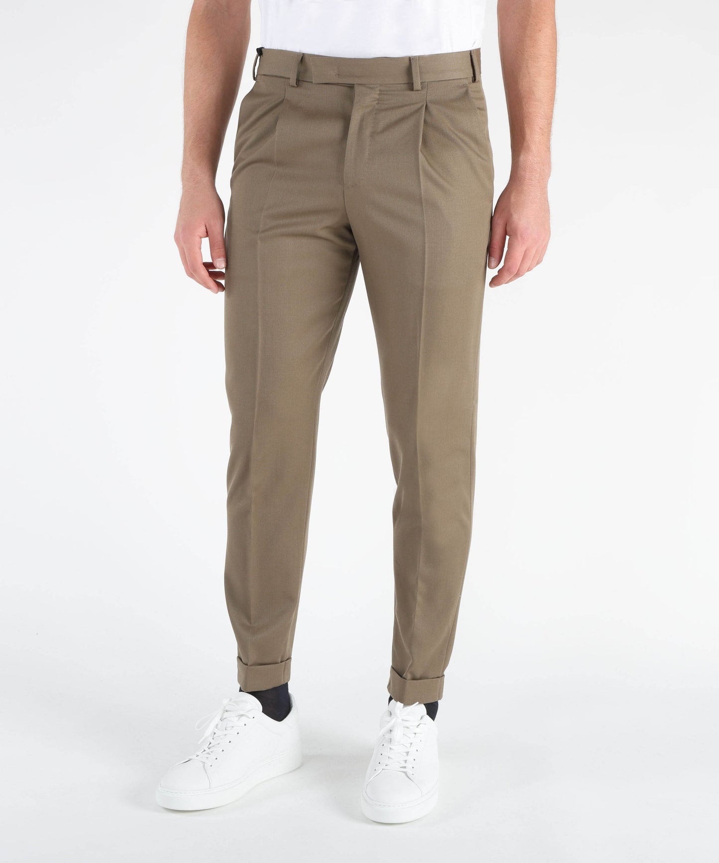 PT01 Pantalone classico in lana rebel