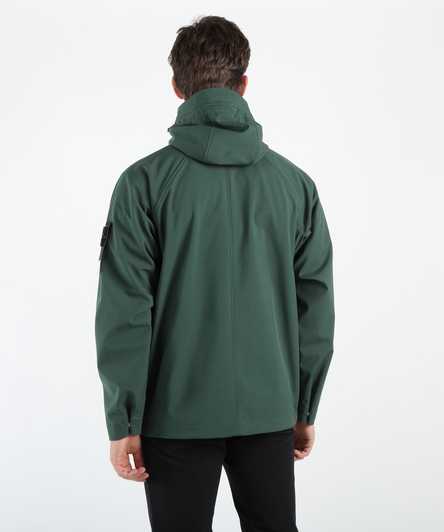 STONE ISLAND Parka leggero con cappuccio e membrana resistente agli agenti atmosferici