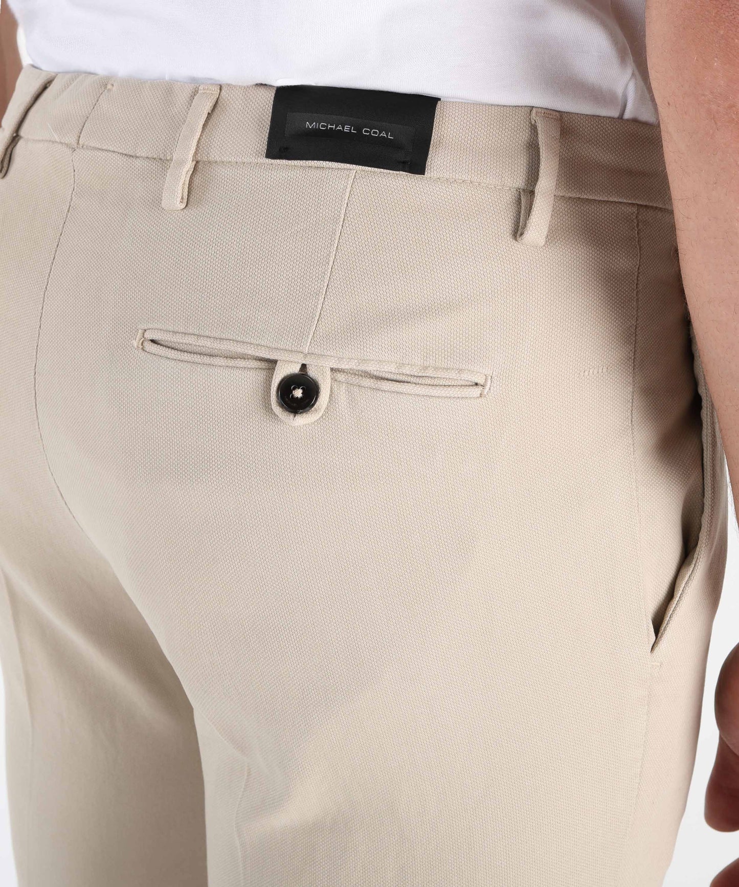 MICHAEL COAL pantalone tasche america con 1 pinces