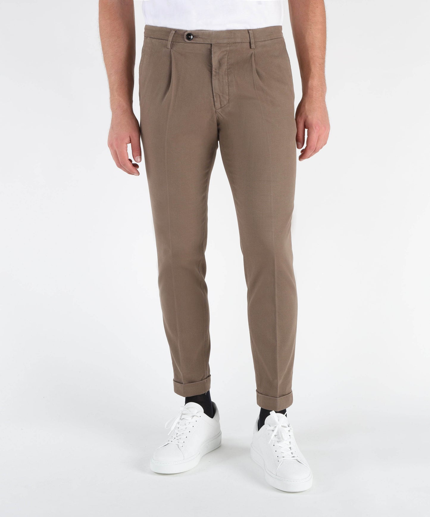 MICHAEL COAL pantalone tasche america con 1 pinces