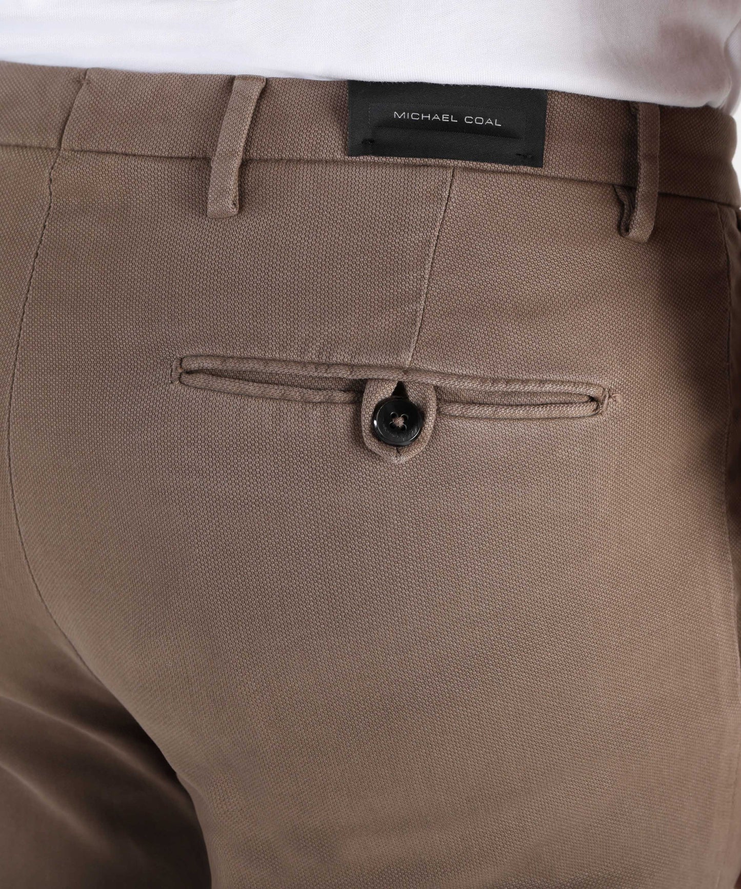 MICHAEL COAL pantalone tasche america con 1 pinces