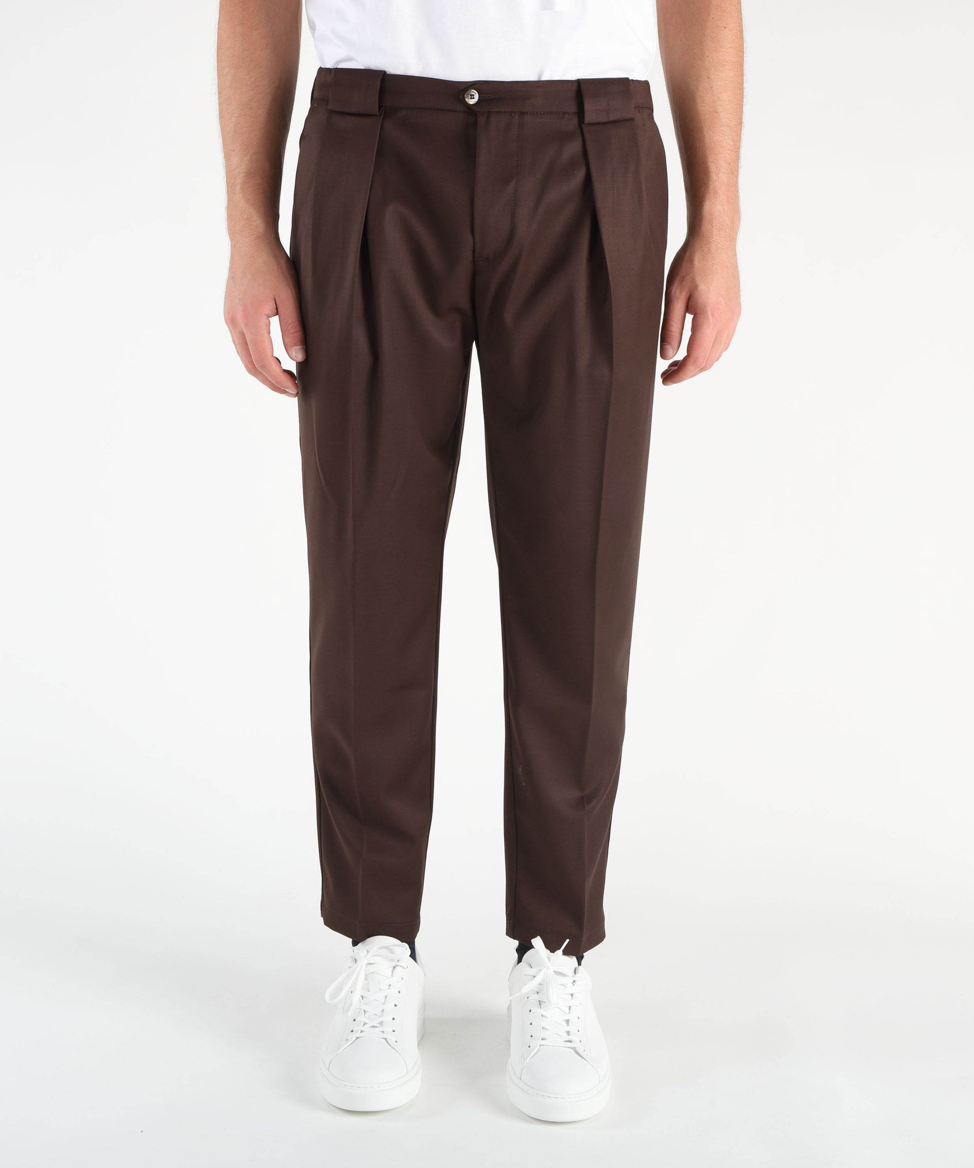 BRO-SHIP Pantaloni con elastici laterali