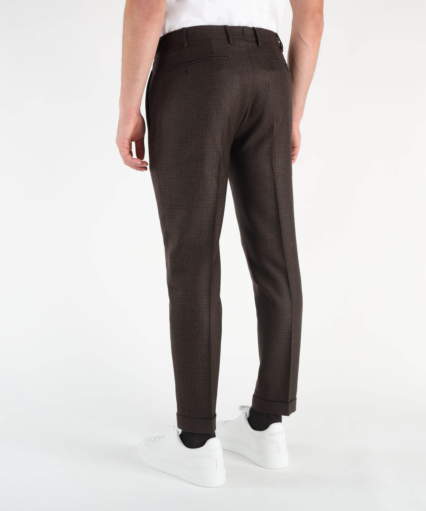 BERWICH Micro-patterned trousers