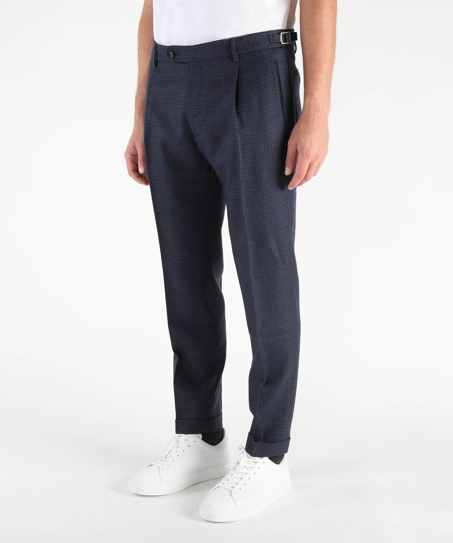BERWICH Micro-patterned trousers