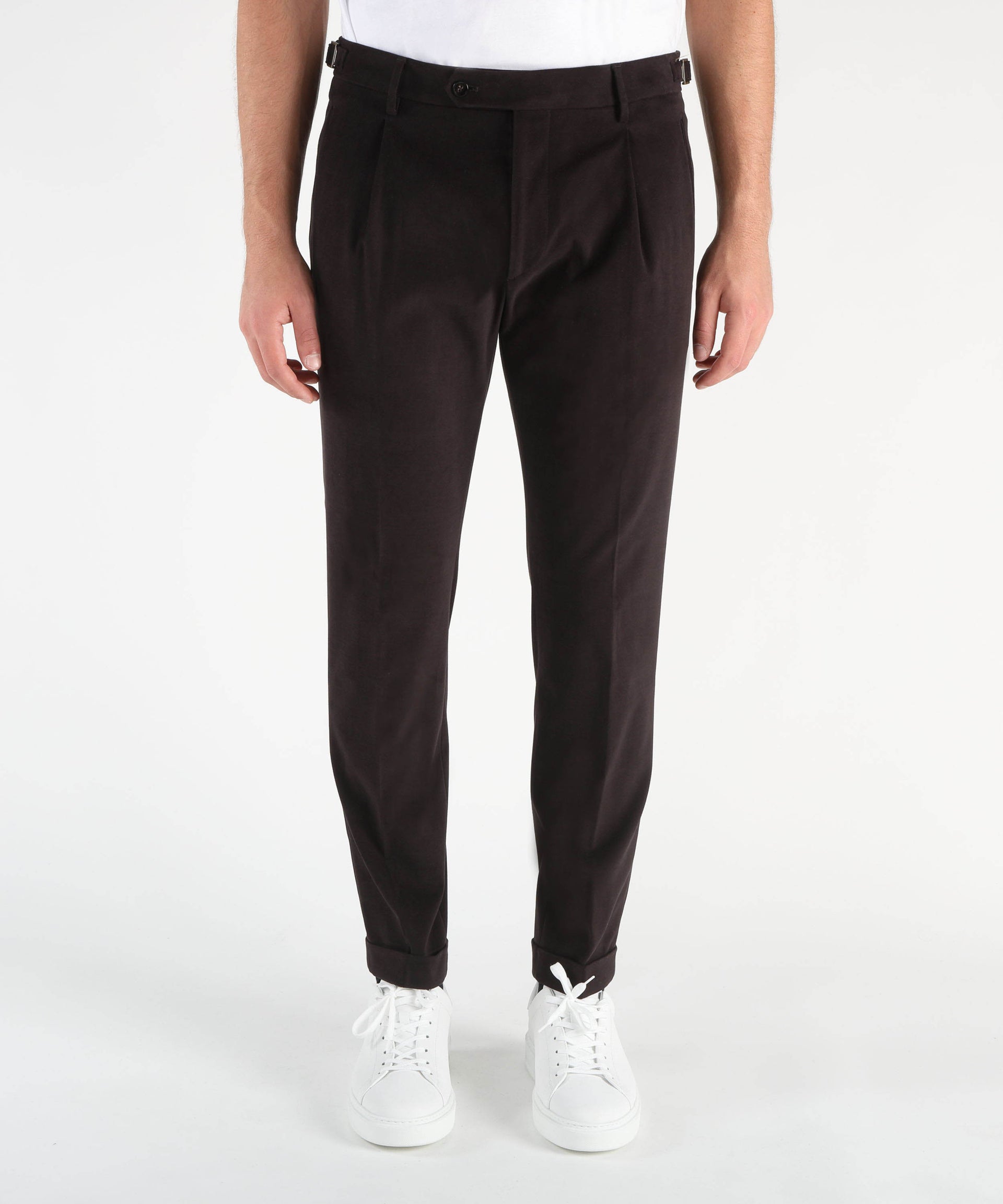 BERWICH Pantalone con fibbiette