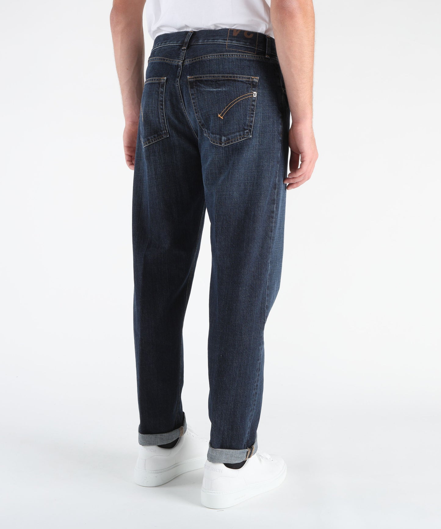 DONDUP Jeans Ervin loose in denim fisso