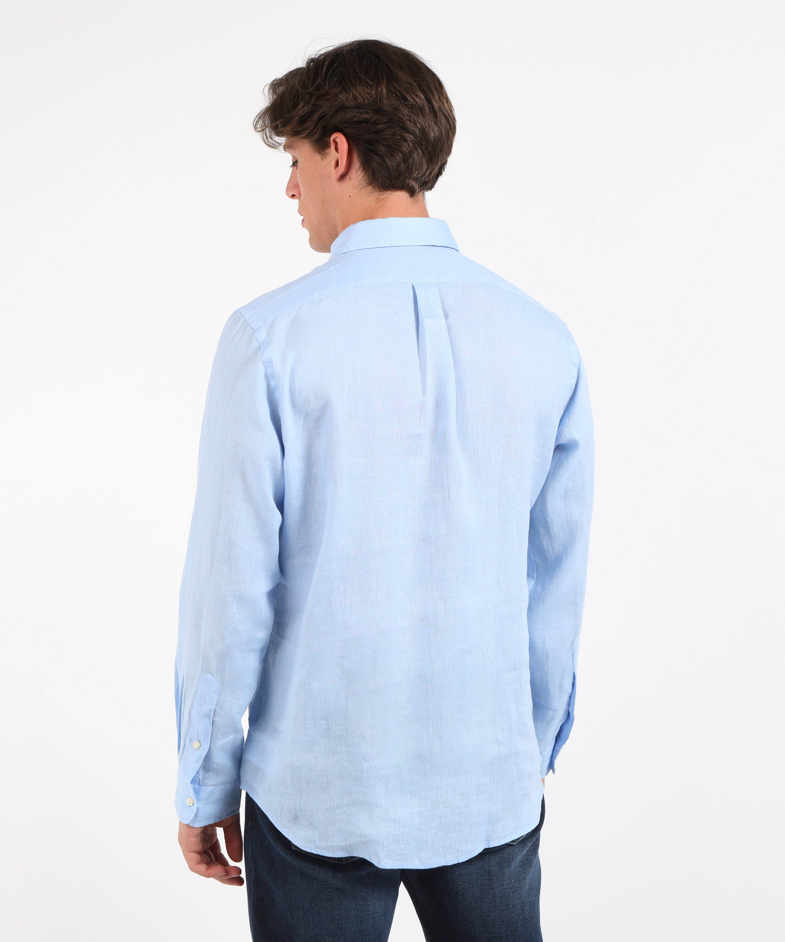 Camicie POLO RALPH LAUREN long sleeve sport Celeste | POLO RALPH LAUREN