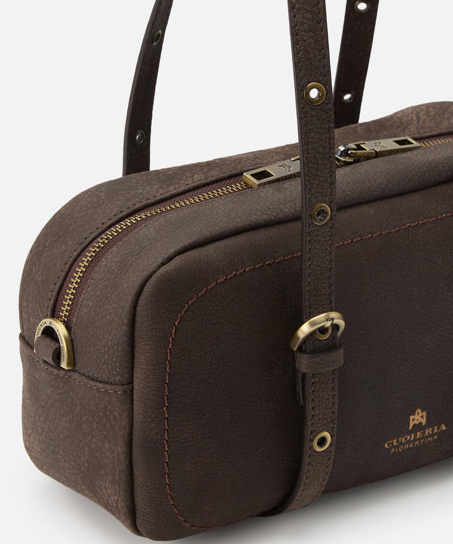 CUOIERIA FIORENTINA Eva Soft Duffle – Elegance and Practicality in Nubuck Leather